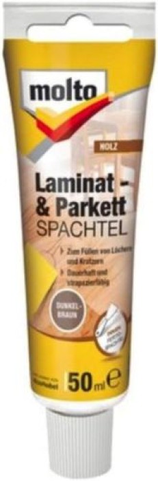 Molto Laminat + Parkettspachtel, Dunkelbraun, 50ml, 5233026