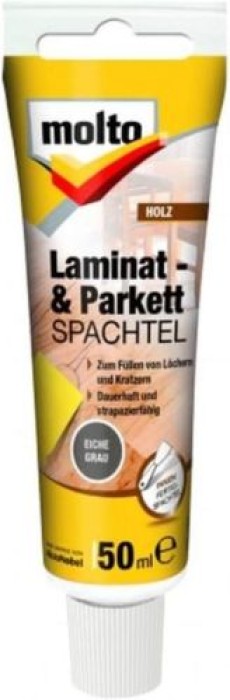 Molto Laminat + Parkettspachtel, Eiche Grau, 50ml, 5233025