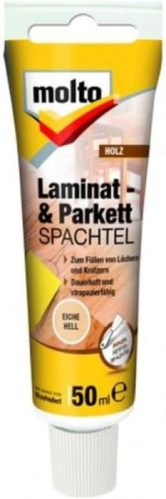 Molto Laminat + Parkettspachtel, Eiche Hell, 50ml, 5233023