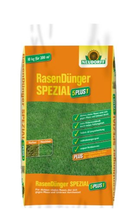 Neudorff RasenDünger SPEZIAL 5PLUS1 1238