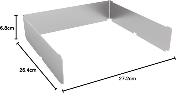 Outdoorchef Wind- und Spritzschutz für Blazing Zone Plus, 18.325.24