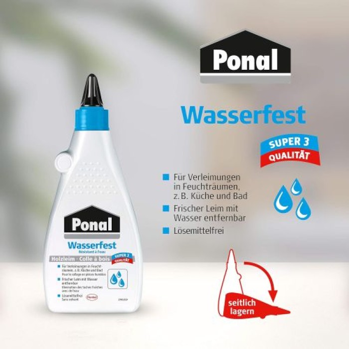 Ponal Holzleim Wasserfest, 550g, 44280