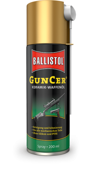 Ballistol GunCer Keramik-Waffenöl 200ml Spray, 22166