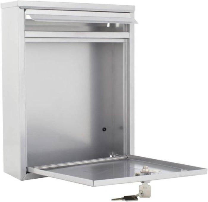 Rottner Briefkasten Como silber, T05322