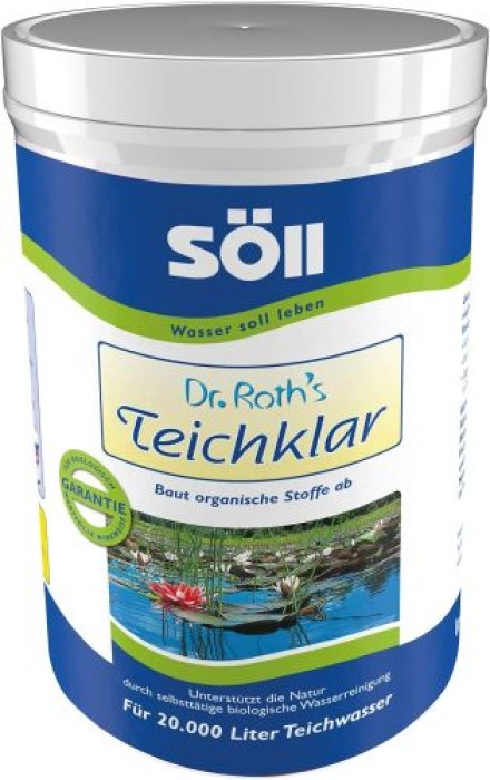 Söll Dr. Roth's Teichklar, 1 kg für 20.000 Liter, 80381