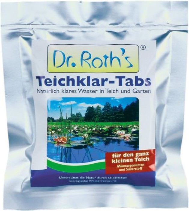 Söll Dr. Roth's Teichklar, 4 Tabs für 2.000 Liter, 80386