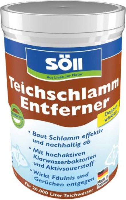 Söll TeichschlammEntferner, 1 kg für 1.000 Liter, 80631