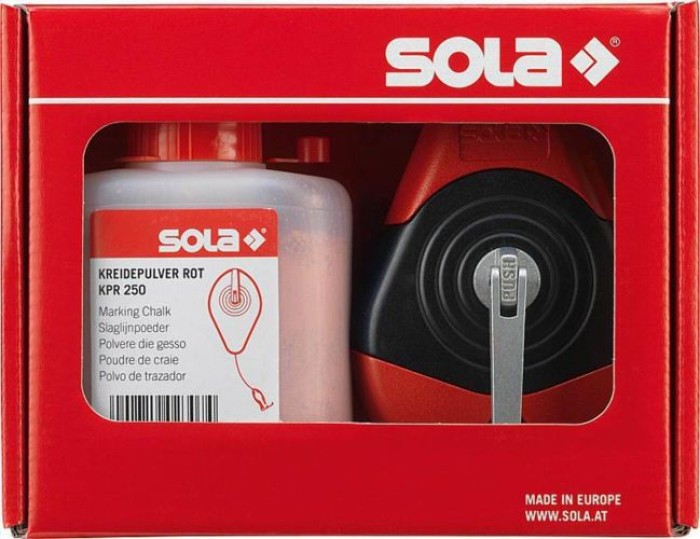 Sola Schlagschnur Markierset, rot, 66110642