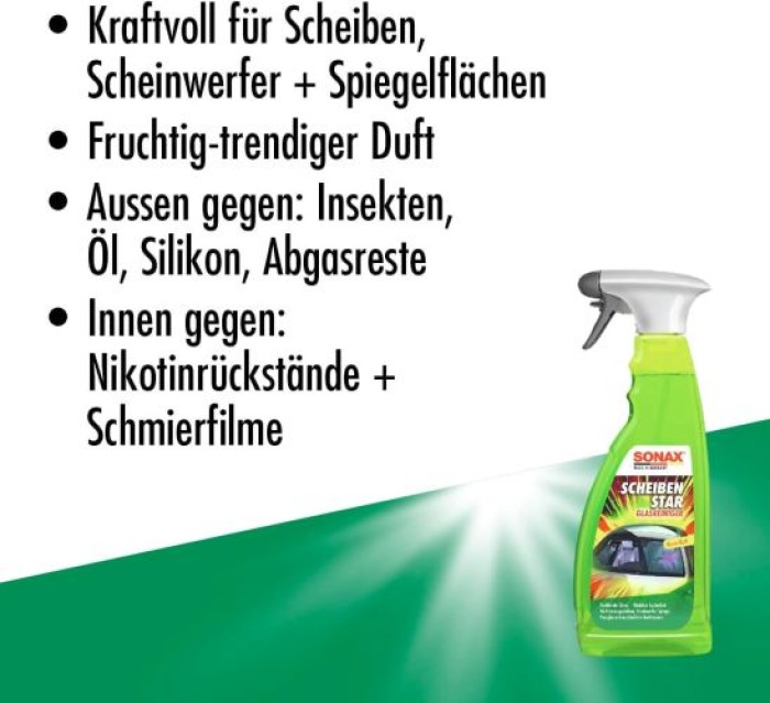 SONAX ScheibenStar Scheibenreiniger 750 ml, 02344000