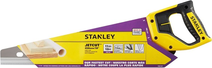 Stanley JetCut feine Handsäge 450 mm, 2-15-595