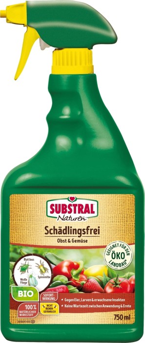 Substral Naturen Bio Schädlingsfrei Obst und Gemüse, 750 ml, 30300