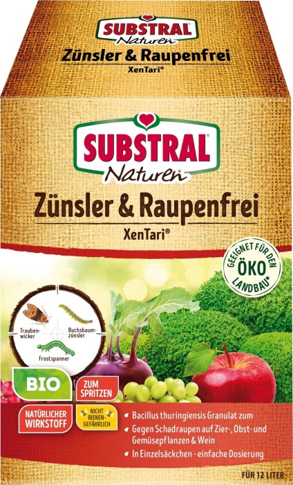 Substral Naturen Bio Raupenfrei Xentari, 4 x 3g,   30261