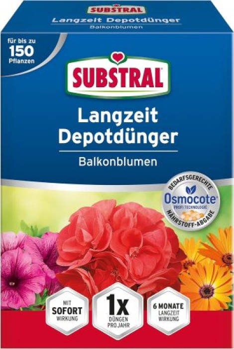 Substral Balkonblumen Langzeit Depotdünger, 1,5 kg, 75150