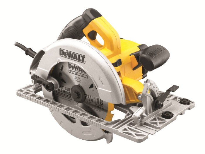 Dewalt Handkreissägenset mit Führungsschiene, DWE576KR-QS