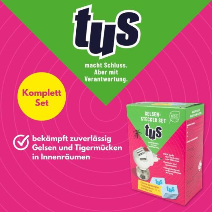 TUS Gelsenstecker Set, 36067, Biozid-Reg.-Nr. N-108664, N-108665