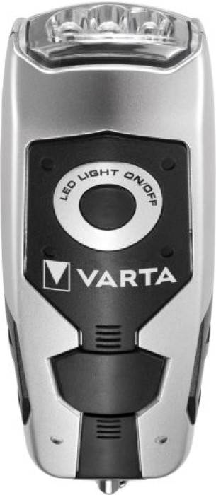 VARTA Handkurbel Dynamo Light wiederaufladbar, 17680101401