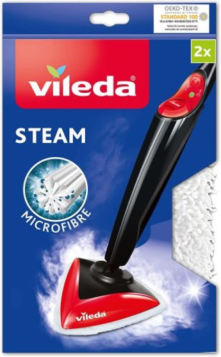 Vileda Steam Microfasebezug Dampfreiniger, 2er Pack, VISPRERSAT