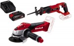 Einhell Sparset 2: Stichsäge + Universalsäge + 2,5 Ah-Starterkit